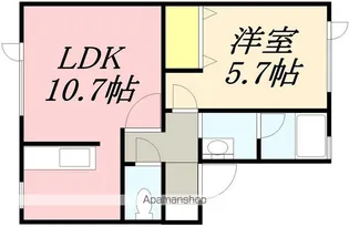 タヤコートKⅡ【202号室】の間取り