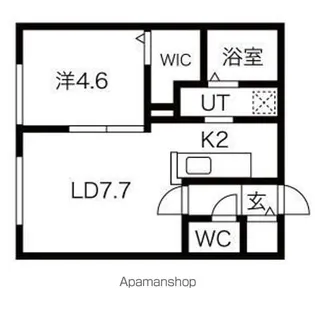 LUCA【2階】の間取り
