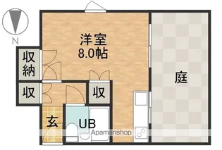 ビスタ蔵垣内【1階】の間取り