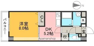 エルフィーノ【6階】の間取り