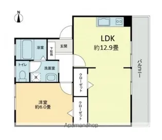 フォブール新居【2階】の間取り