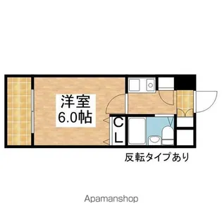ダイアパレス上前津【906号室】の間取り