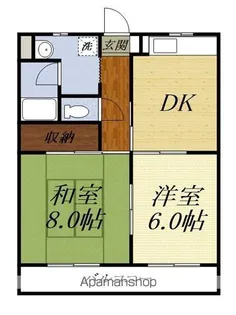 リュミエール(下石田町)【1階】の間取り
