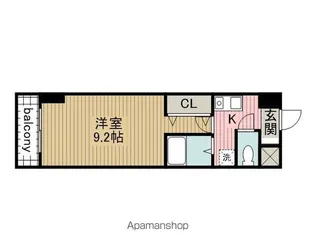 A・City三河安城東町【902号室】の間取り