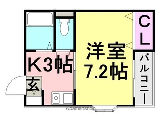 ドリームハイツ【3階】の間取り