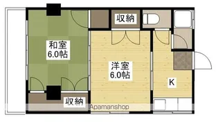 片岡ビル【4階】の間取り