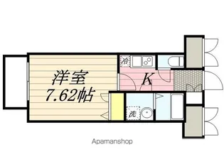レスプリ メゾンデリス【705号室】の間取り