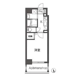 レブリアント清川Ⅰ【11階】の間取り