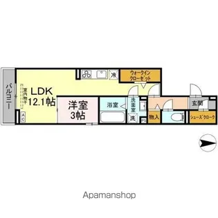 SALUD PRIMERO穂積(サルプリメーロ)【3階】の間取り