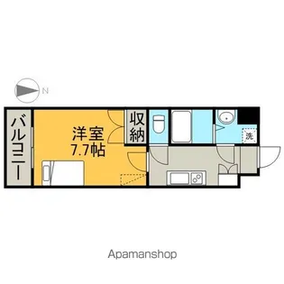 アマーレ葵【7階】の間取り