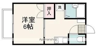 ジュネス追分【205号室】の間取り