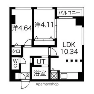 MODENA SIAN(モデナシアン)【9階】の間取り