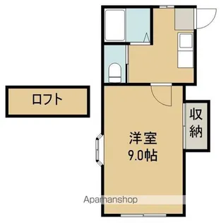 ホワイトキャッスル26番館【2階】の間取り