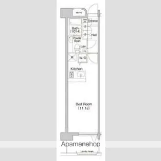 プライムアーバン学芸大学パークフロント【1階】の間取り
