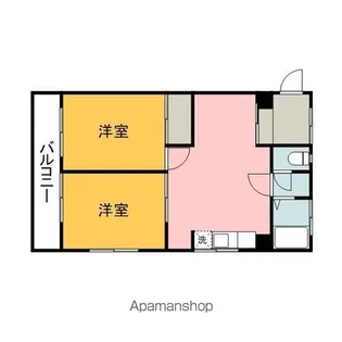 クスノキパークビル【3階】の間取り
