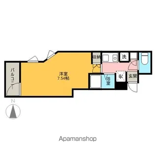 ビバリーホームズ国分寺【4階】の間取り