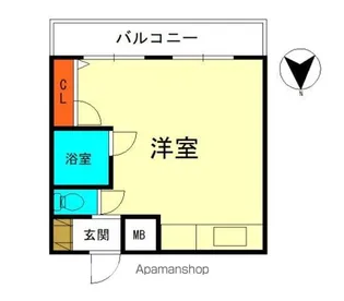サンピアシャネル【7階】の間取り