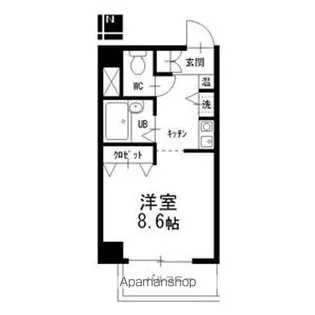 プロクシィスクエア藤見ヶ丘【4階】の間取り