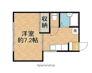 アメニティ215【205号室】の間取り