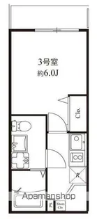 モダンオーク北柏【1階】の間取り