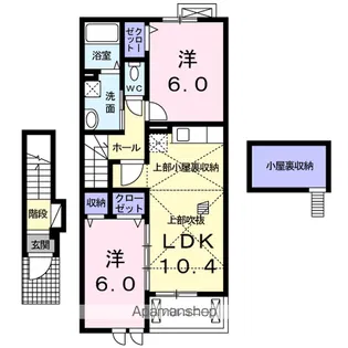 ラヴィータ【2階】の間取り