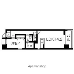 熱田区二番町【4階】の間取り