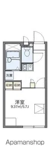 レオパレスパストラル【102号室】の間取り