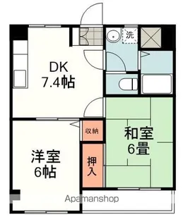 リヴェール【2階】の間取り