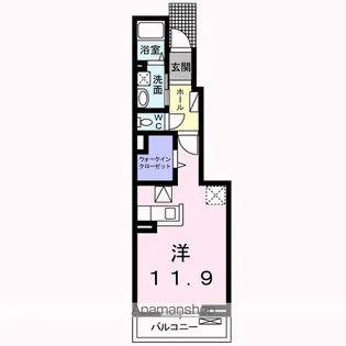 ラフォルテ【1階】の間取り