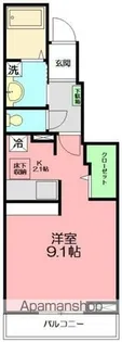エトワール【1階】の間取り