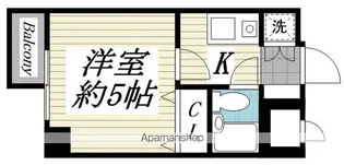 チサンマンション大町【7階】の間取り