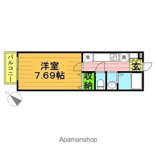 セナリオフォルム柏Ⅱ【2階】の間取り