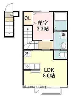 ASTAREEVA【2階】の間取り
