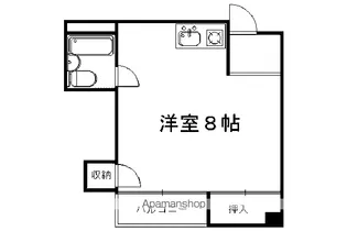 総合計算センタービル【402号室】の間取り