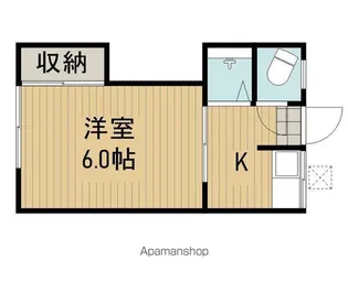 松本荘【2階】の間取り