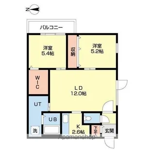 WTB南17【2階】の間取り