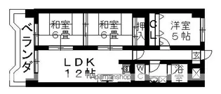 ラジョーヌ【1階】の間取り