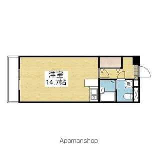 カローラ桑原【4階】の間取り