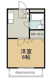 カーサルミナス【202号室】の間取り