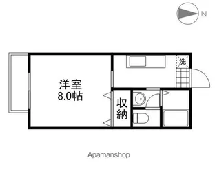 ファンコーポレーションC【2階】の間取り