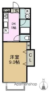 オータムハイツ【103号室】の間取り