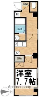 (管理外)ラ・シード国分寺【4階】の間取り