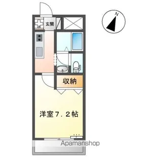 グランドパレス宮西【1階】の間取り