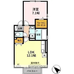 アージュⅡ【2階】の間取り