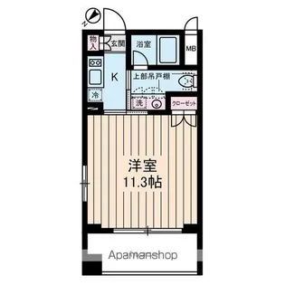 オーベルジュ日本橋【5階】の間取り