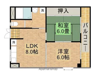 グランシャリオ寺山【306号室】の間取り