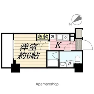 メインステージ立川Ⅱ【209号室号室】の間取り