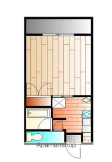 パークヒルズB【3階】の間取り