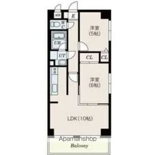 パールイレブン【3階】の間取り