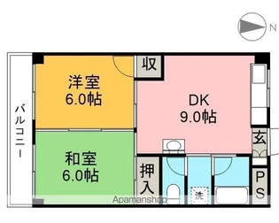 細木ビル【3階】の間取り